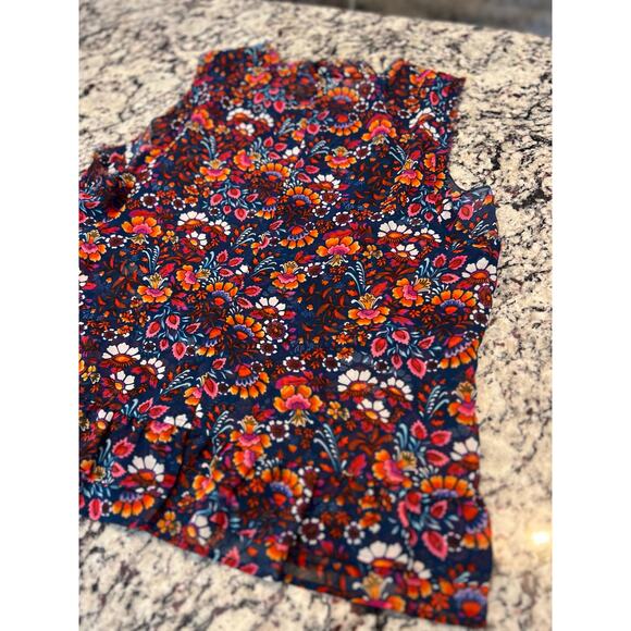 Cabi 5391 floral Lindsey top women’s size M - Picture 9 of 10